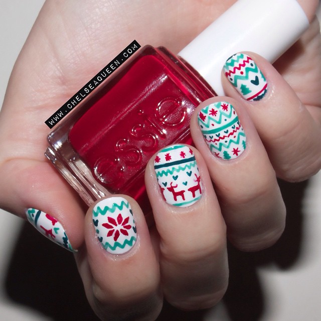 Paznokciowe inspiracje – manicure idealny na święta Paznokciowe inspiracje – manicure idealny na święta
