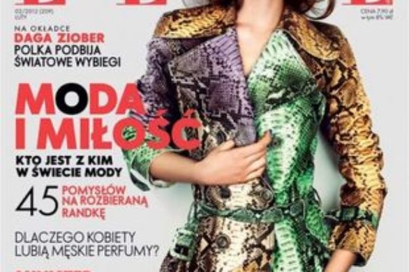Daga Ziober na okładce Elle (FOTO)