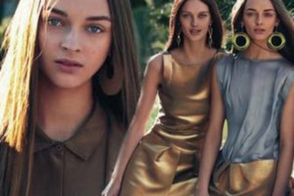 Daga Ziober w nowej kampanii Emporio Armani