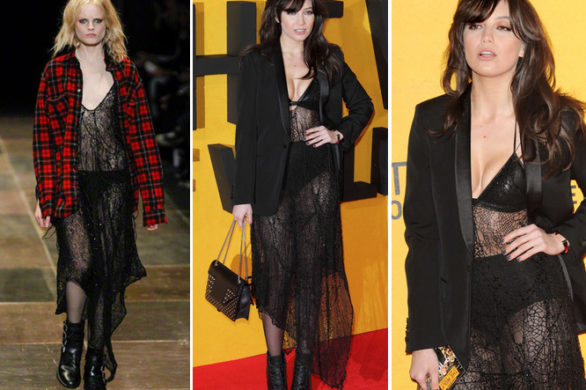 Zmysłowa Daisy Lowe w Saint Laurent (FOTO)