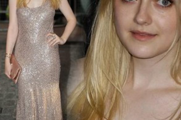 Dakota Fanning w sukni w cekiny (FOTO)