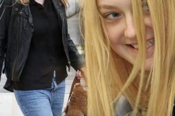 Dakota Fanning bez makijażu (FOTO)