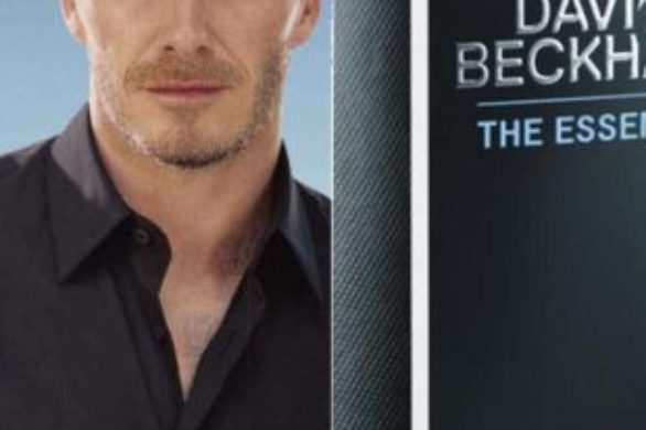 David Beckham w kampanii wody kolońskiej The Essence