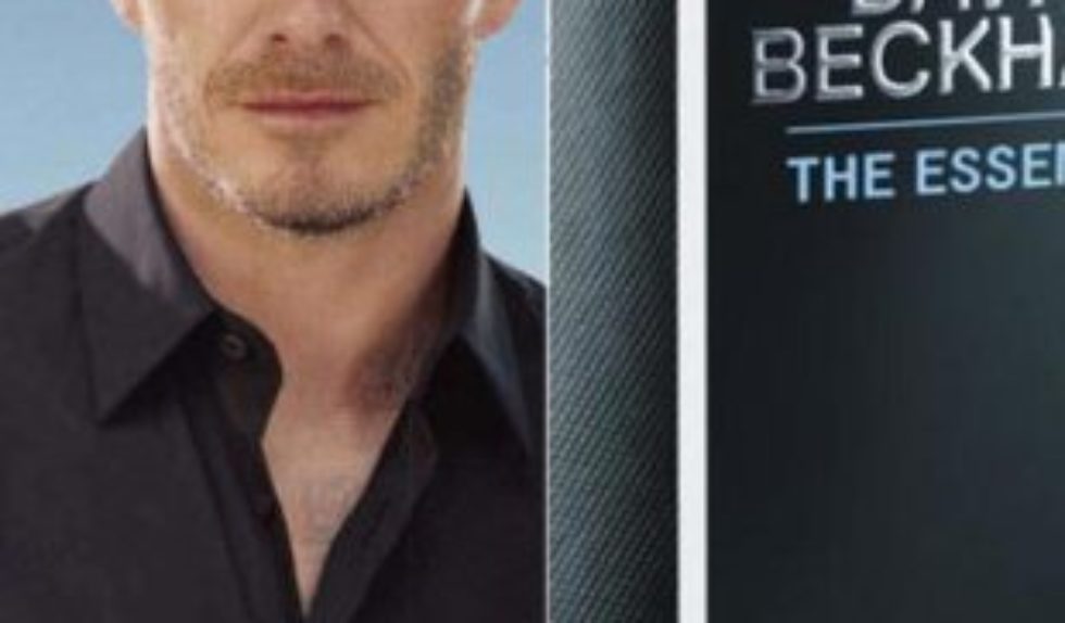 David Beckham w kampanii wody kolońskiej The Essence