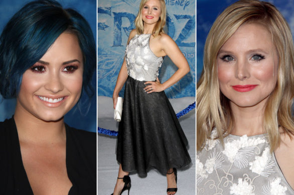 Kristen Bell w Sachin + Babi, Demi Lovato w Altuzarra