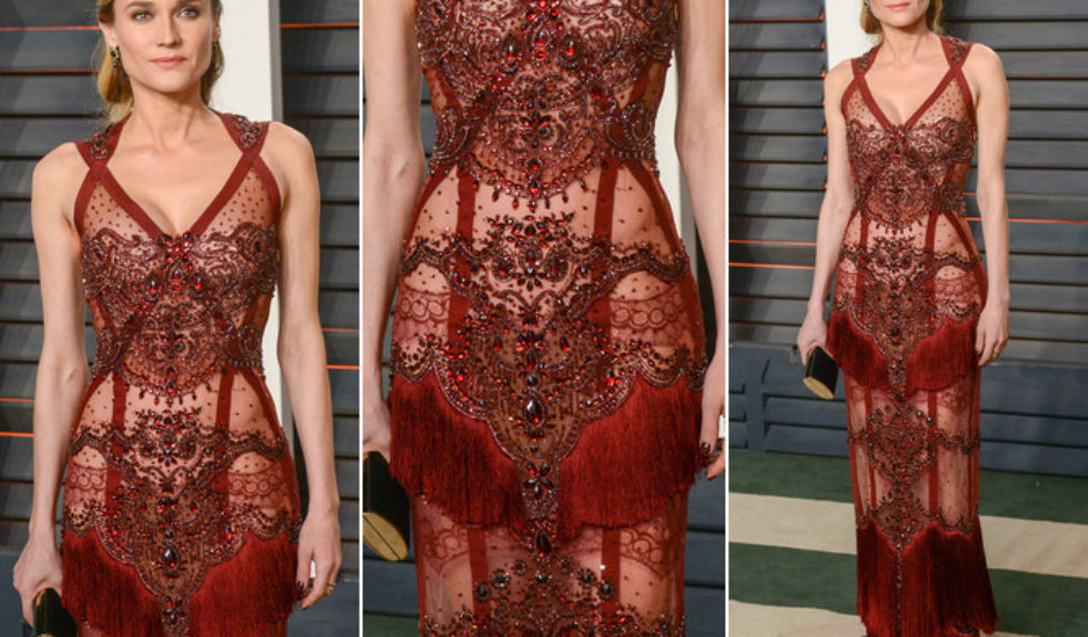 Diane Kruger najpiękniejsza na Vanity Fair Oscar Party Diane Kruger najpiękniejsza na Vanity Fair Oscar Party