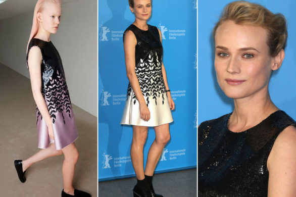 Diane Kruger w Giambattista Valli Pre-Fall 2014 (FOTO)
