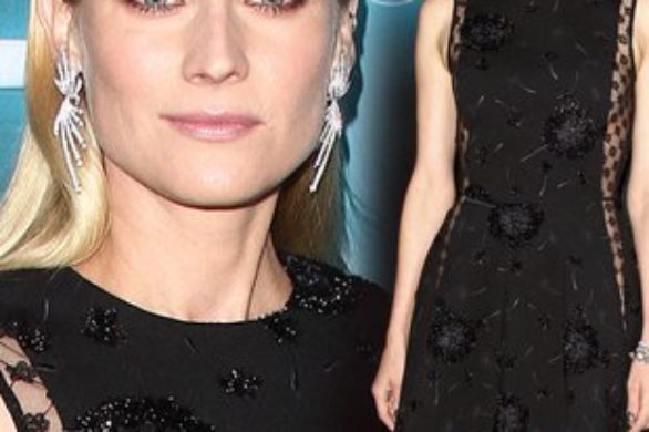 Seksowna mała czarna Diane Kruger (FOTO)