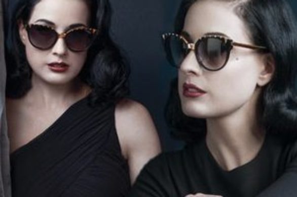 Dita Von Teese twarzą linii okularów
