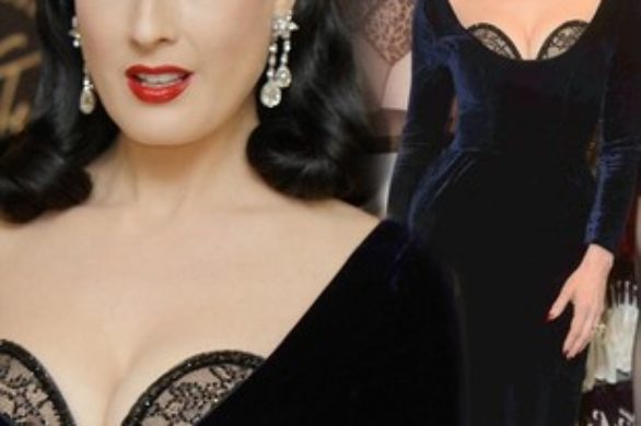 Dita Von Teese stawia na aksamit (FOTO)