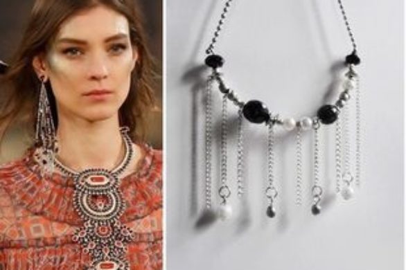 Zrób to sama: Kolczyki Chanel Paris – Dallas 2014