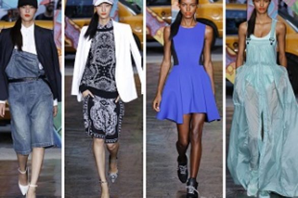 DKNY kolekcja wiosna-lato 2014