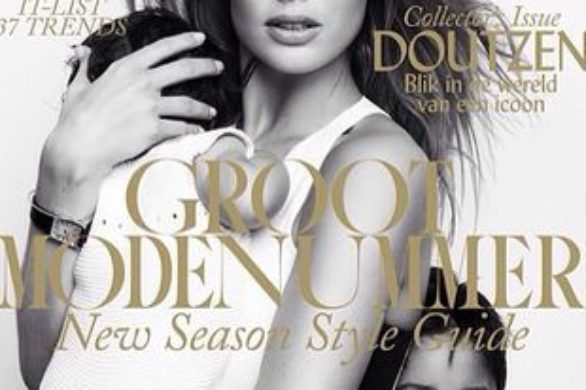 Doutzen karmi piersią w Vogue – przesada?