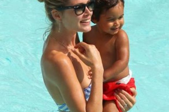 Doutzen Kroes szczuplutka po pierwszym dziecku