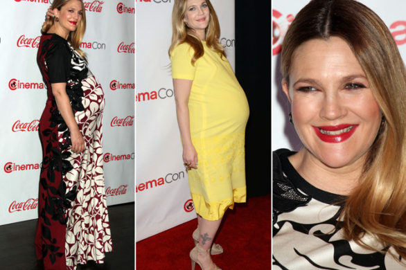 Drew Barrymore nie potrafi dobrać ciążowych stylizacji?