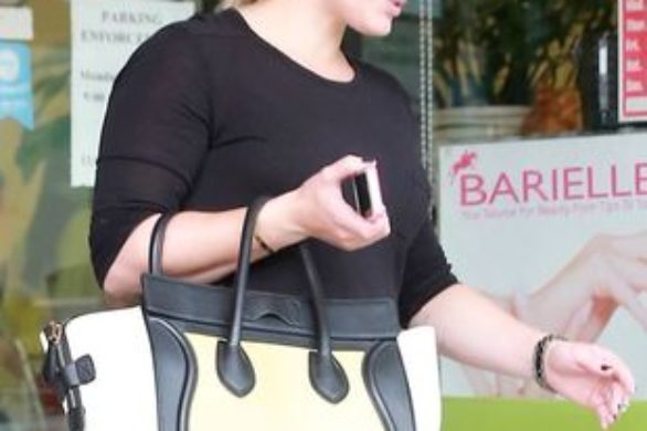 Hilary Duff z torebką Celine (FOTO)