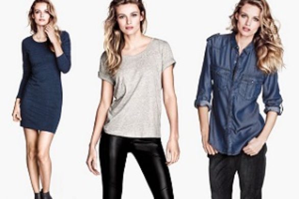 Edita Vilkeviciute we wrześniowym lookbooku H&M