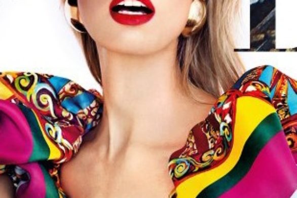 Karolina Kurkova w barwnej sesji dla Elle Czechy