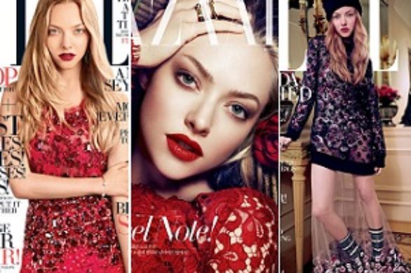 Amanda Seyfreid na sierpniowych okładkach magazynów