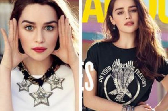 Emila Clarke gwiazdą Glamour France (FOTO)