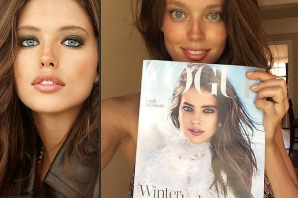Emily DiDonato na Instagramie pokazuje się bez makijażu