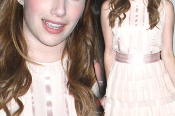 Emma Roberts w delikatnym różu (FOTO)