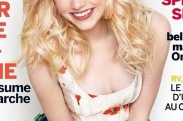 Emma Stone na wiosennej okładce Cosmopolitan
