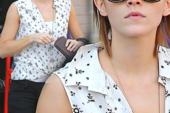 Emma Watson na zakupach w Nowym Jorku (FOTO)