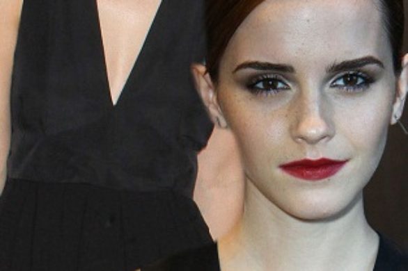 Emma Watson w małej czarnej Louis Vuitton
