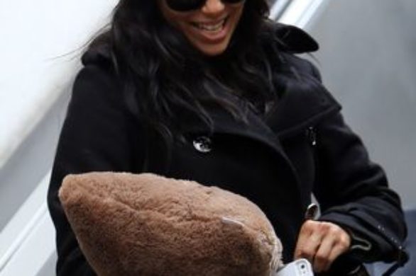 Eva Longoria cała w czerni (FOTO)