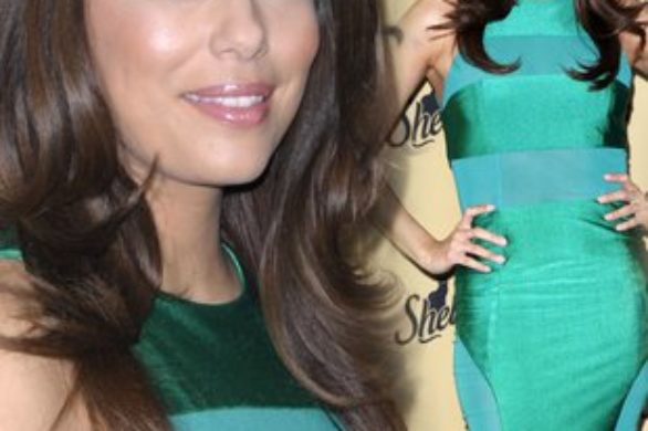 Eva Longoria w bandażowej sukience (FOTO)