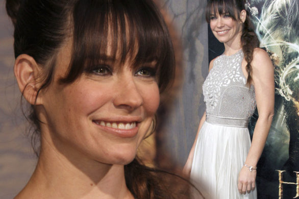 Evangeline Lilly na premierze Hobbita (FOTO)