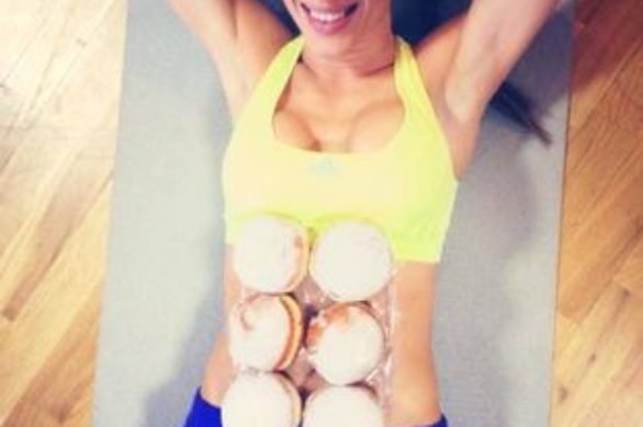 Ewa Chodakowska też jadła wczoraj pączki! (FOTO)