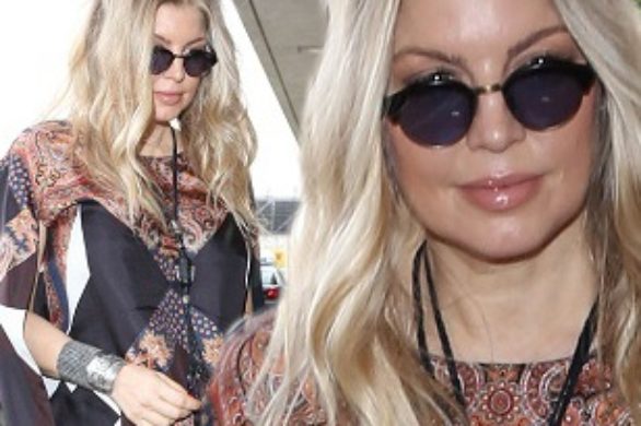 Fergie w bluzce  Givenchy  (FOTO)