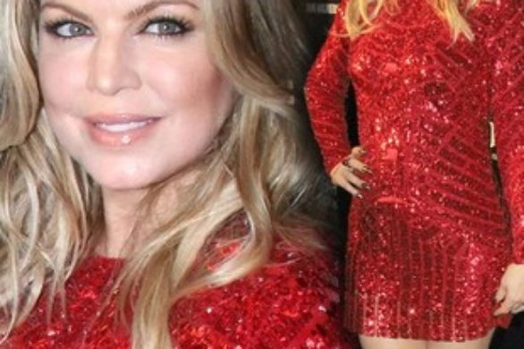 Fergie seksowna w czerwieni (FOTO)