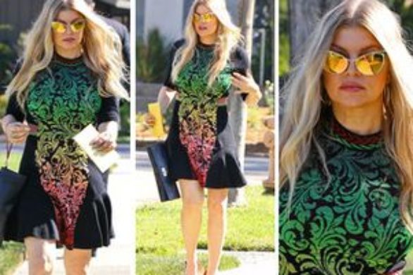 Fergie od stóp do głów w znanych markach (FOTO)