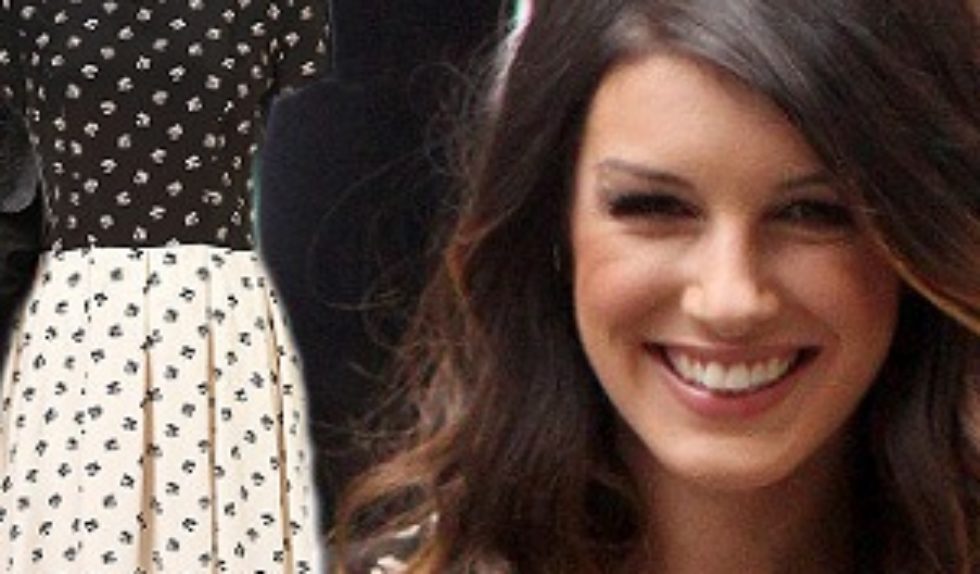 Shenae Grimes w sukience TopShop Shenae Grimes w sukience TopShop