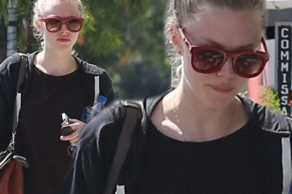 Amanda Seyfried po raz pierwszy w bluzie
