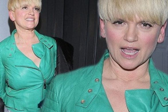 Katarzyna Figura w zielonej kurtce