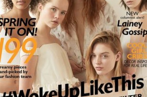 Modelki bez makijażu i Photoshopa dla magazynu Flare (FOTO)