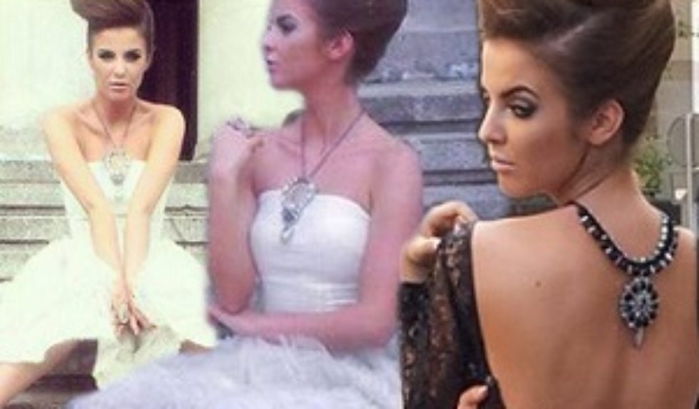 Justyna Pawlicka z Top Model 3 pozuje w sukniach ślubnych Justyna Pawlicka z Top Model 3 pozuje w sukniach ślubnych
