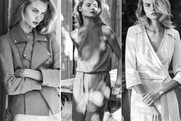 Magdalena Frąckowiak w wiosenno-letniej kampanii Filippa K!