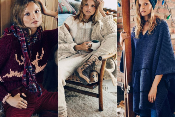 Magdalena Frąckowiak w zimowej kampanii Free People