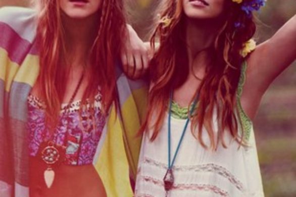 Skąpany w kwiatach lookbook Free People