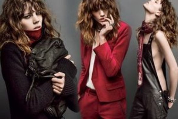 Freja Beha Erichsen w najnowszej kampanii Zadig & Voltaire