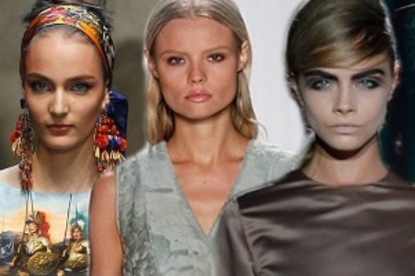 Najmodniejsze fryzury z wybiegów wiosna-lato 2013