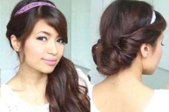 Trzy romantyczne fryzury na lato z opaską w roli głównej