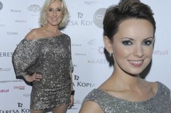Dorota Gardias i Agata Młynarska całe w srebrze (FOTO)