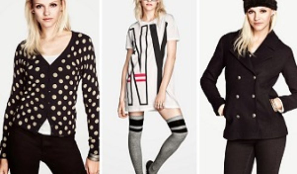 Ginta Lapina w kolejnym lookbooku H&M jesień 2013