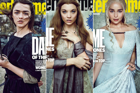 Gwiazdy Gry o Tron na okładkach Entertainment